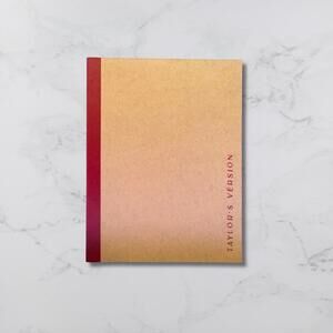 Taylor Swift Taylor’s Version Notebook